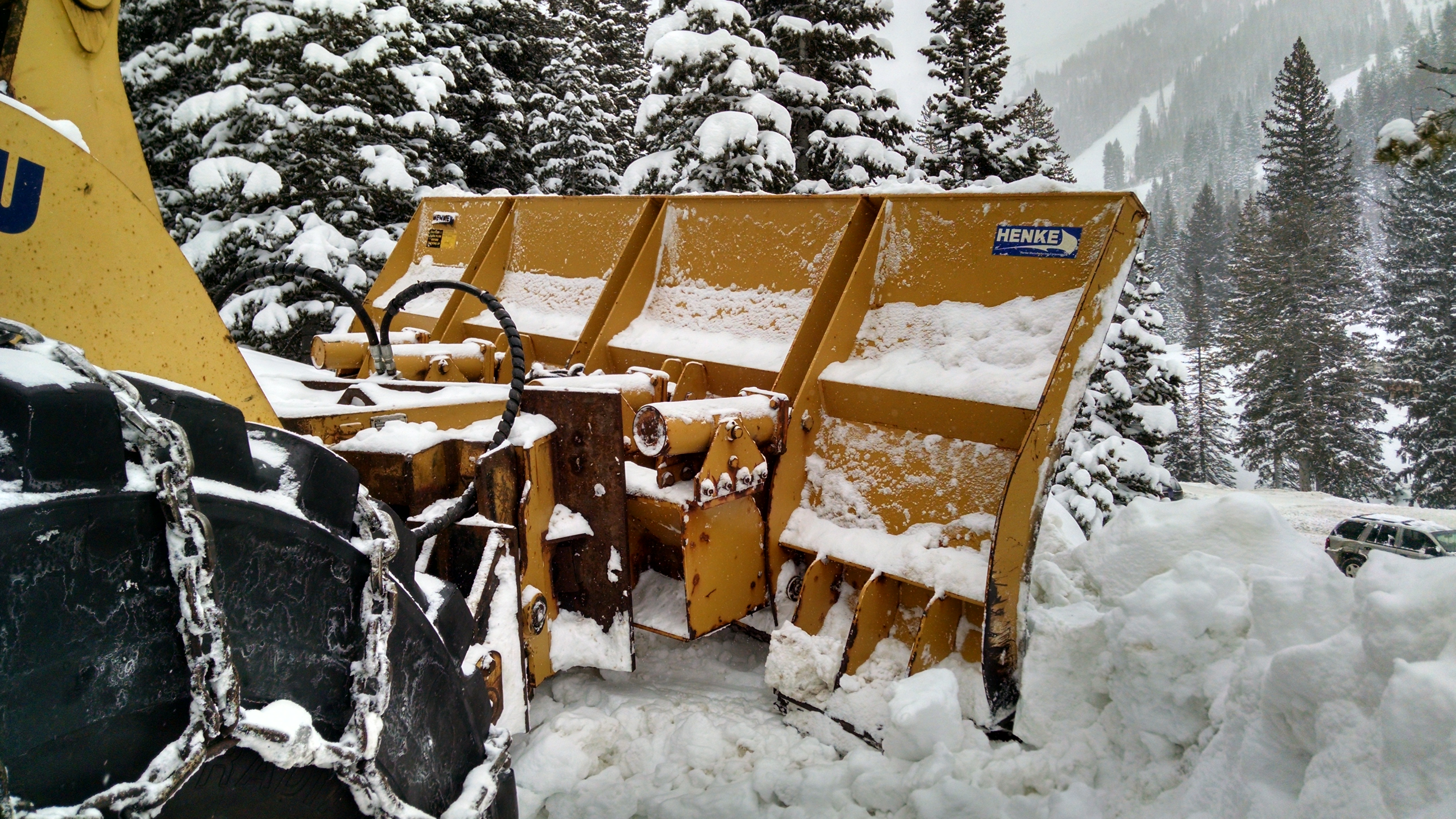Henke REL with 60" Moldboard at Snowbird Ski Resort